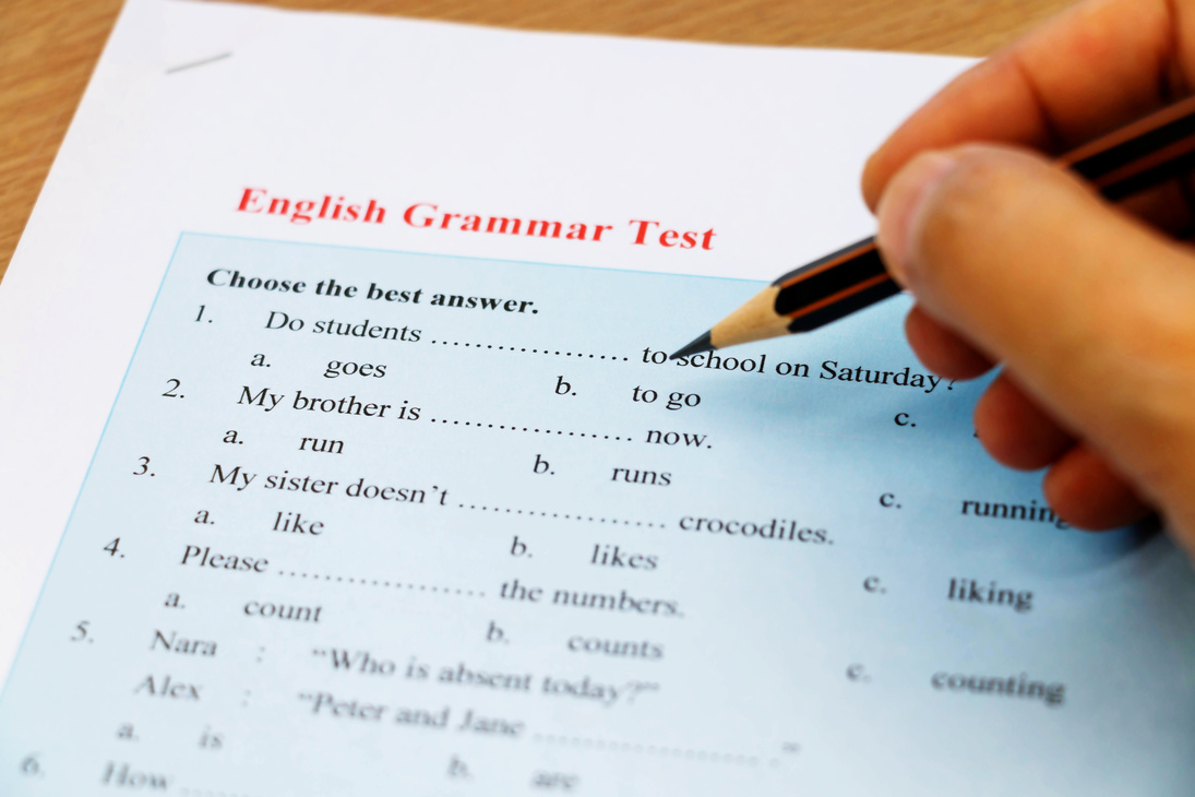 english grammar test